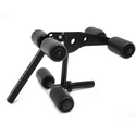 Lot De 2 Rouleaux En Mousse Haute Densité Pour Banc De Musculation - 17,8 Cm - Compatible Extension De Jambes, Tables D'inversion - 11