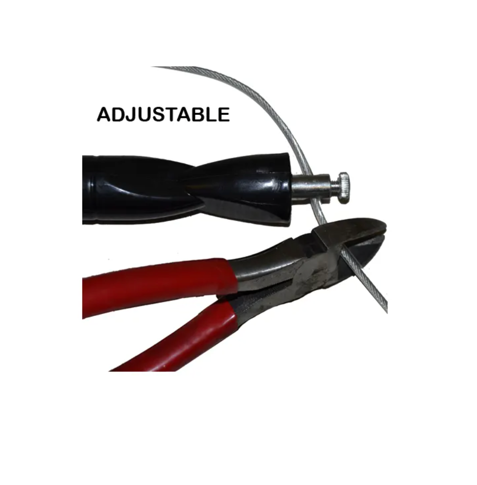 Corde à sauter de vitesse Northern Lights avec roulements - Ajustable - Fitness Dépôt +