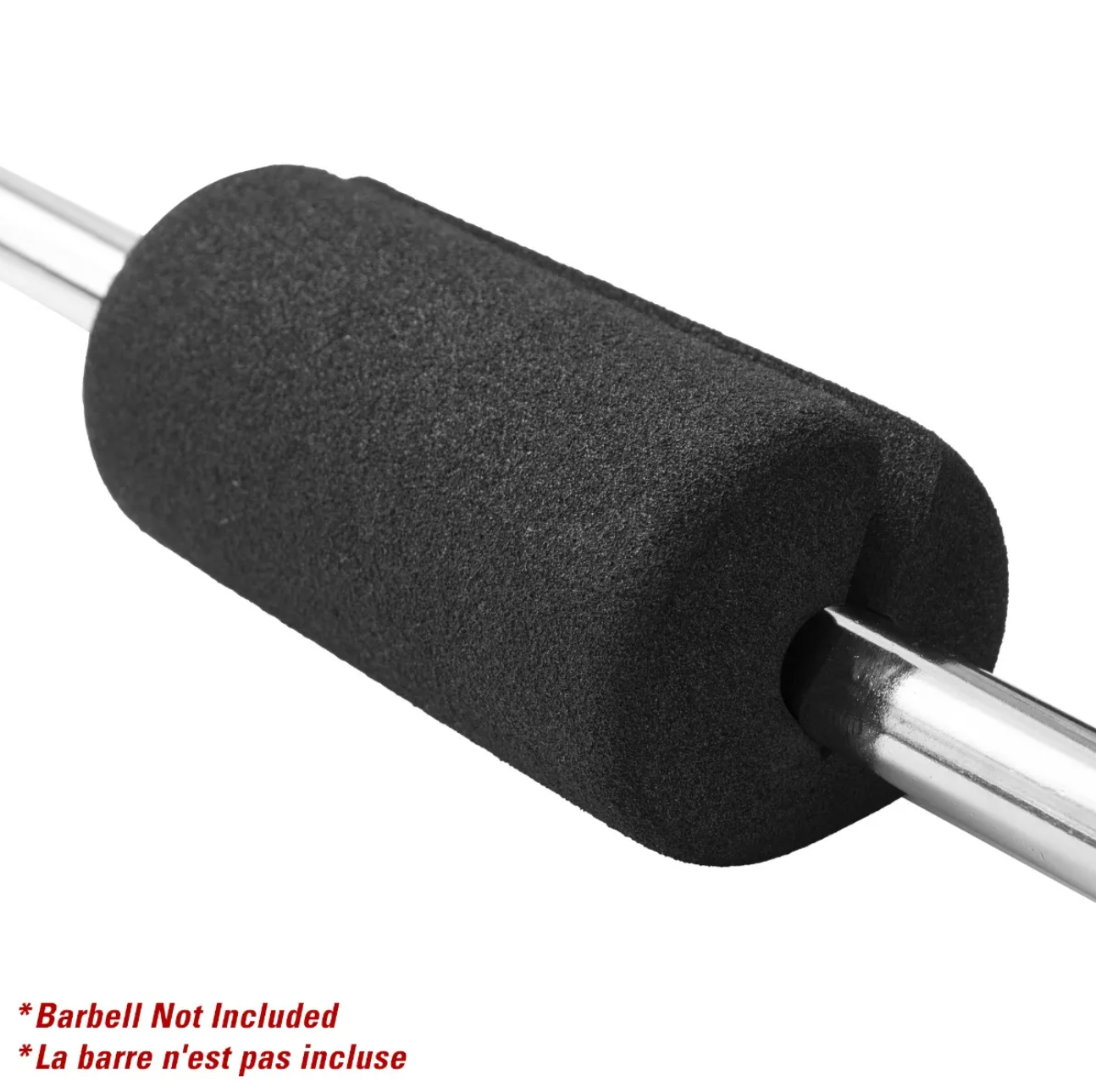 Coussinet à roulettes pour propulseur de hanche pour mini-barre, 8 pouces - Fitness Dépôt +