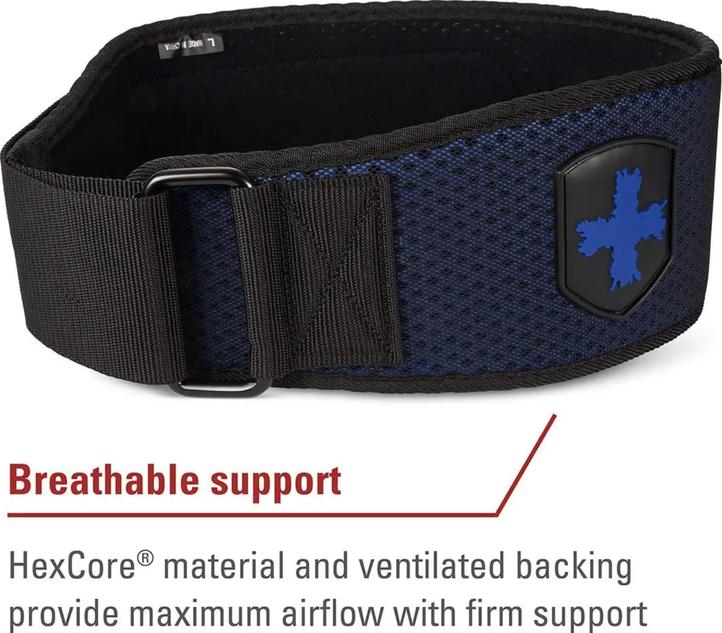 Ceinture Harbinger Hexcore®Pour hommes bleu - Fitness Dépôt +