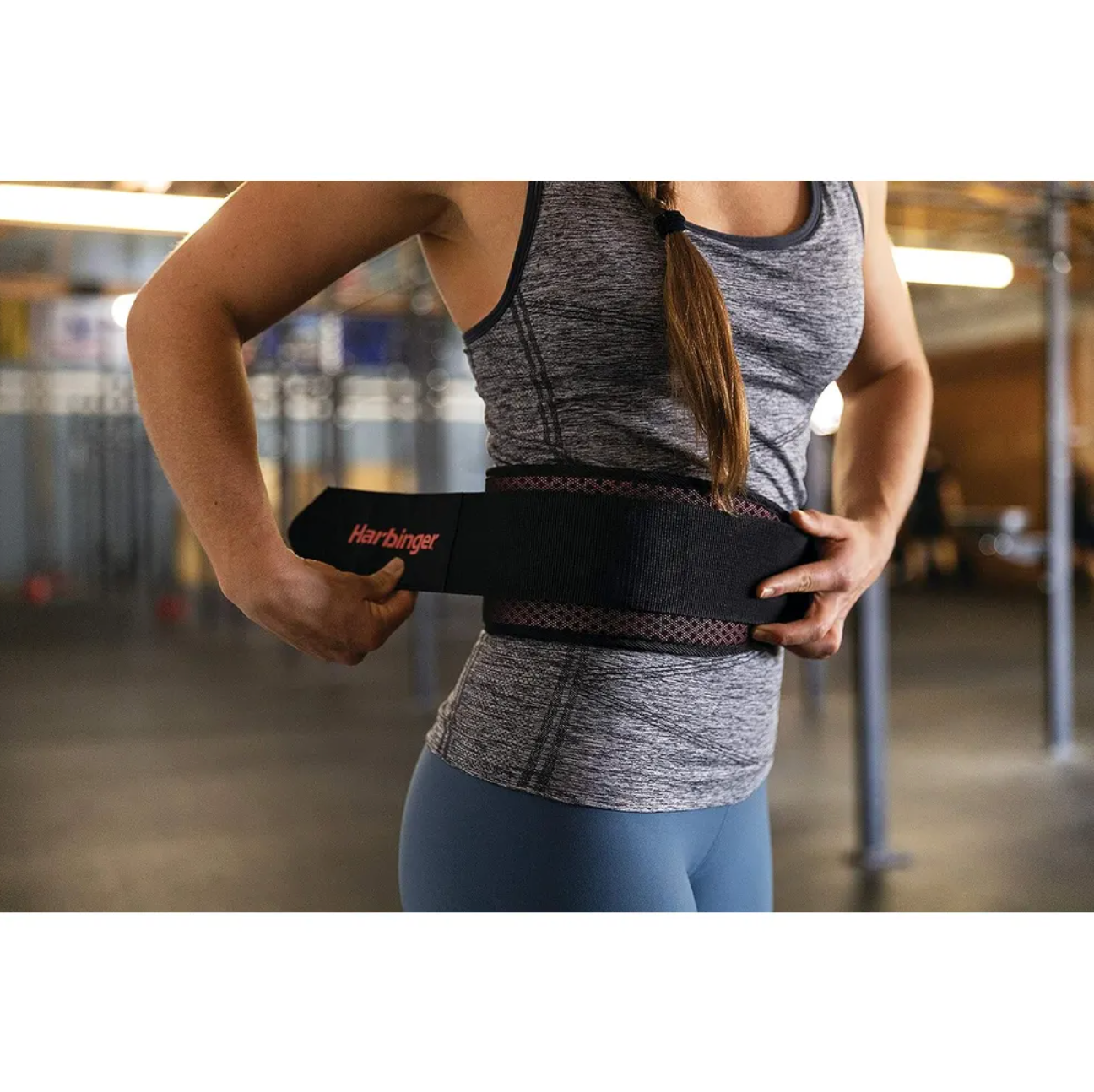 Ceinture Harbinger Hexcore® pour femmes, corail - Fitness Dépôt +
