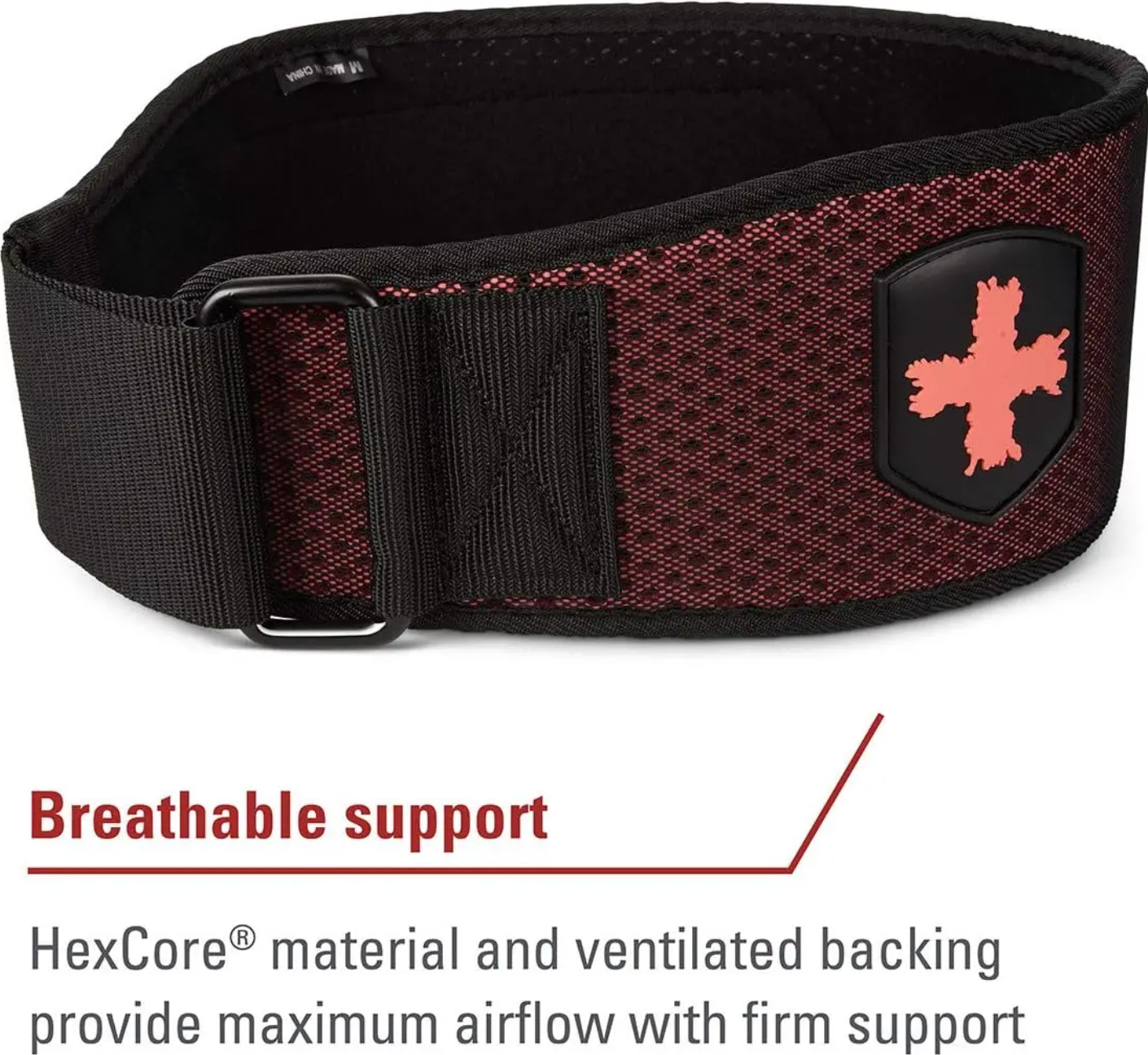 Ceinture Harbinger Hexcore® pour femmes, corail - Fitness Dépôt +