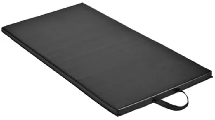 Tapis en vinyle Northern Lights 2' x 4' x 1,25", noir - Fitness Dépôt +