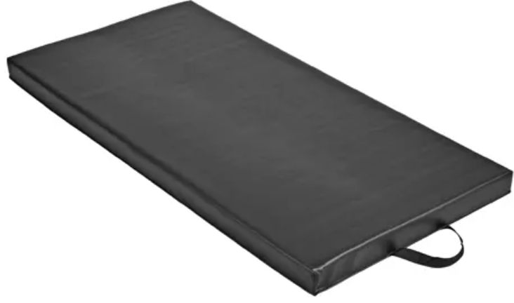 Tapis en vinyle Northern Lights 2' x 4' x 2,5", noir - Fitness Dépôt +