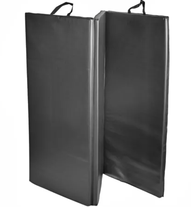 Tapis en vinyle Northern Lights 4' x 6' x 1,25", noir - Fitness Dépôt +