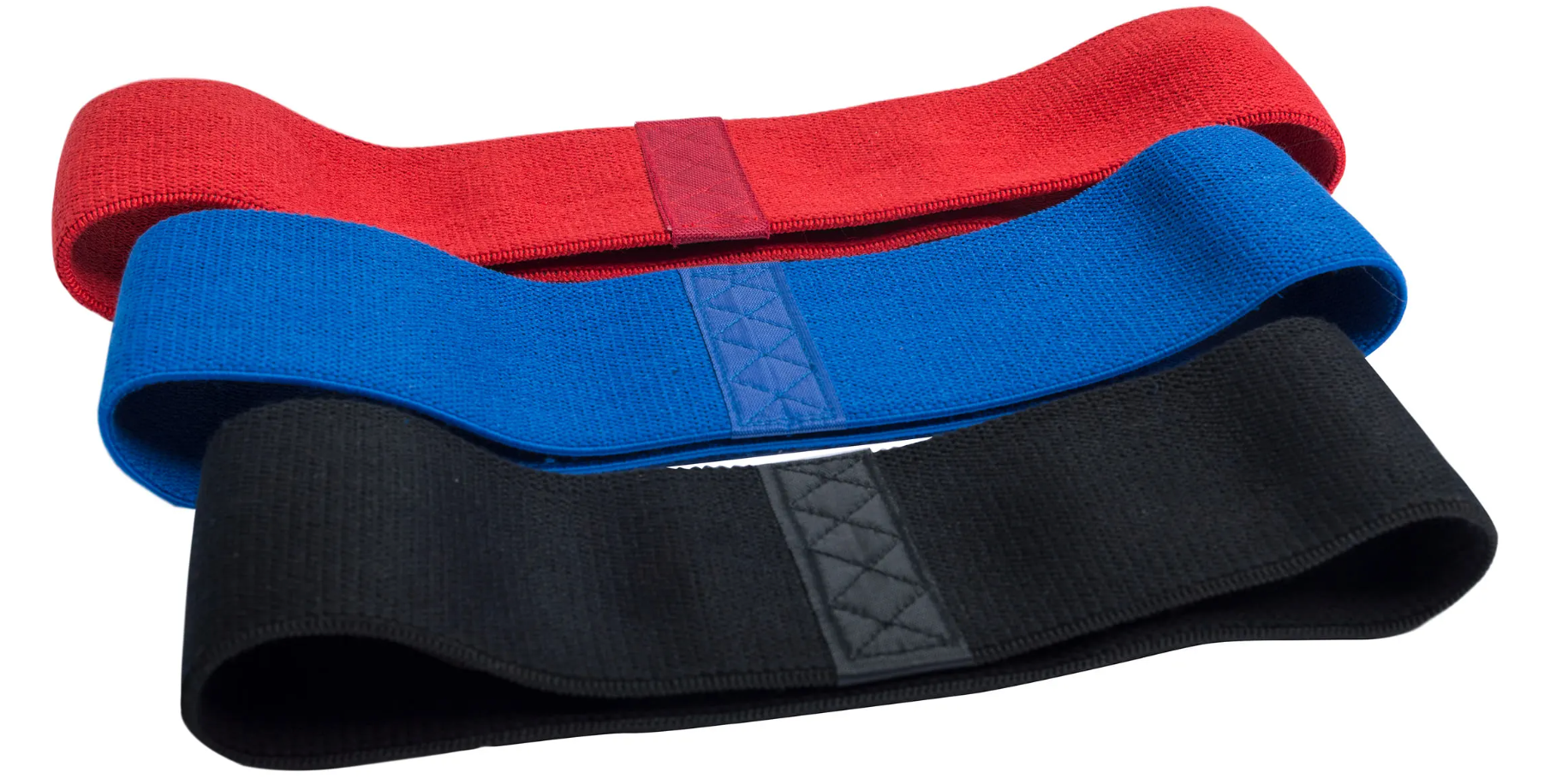 Bandes de boucle d'exercice Northern Lights, tissées, ensemble de 3 (légères, moyennes, lourdes) - Fitness Dépôt +