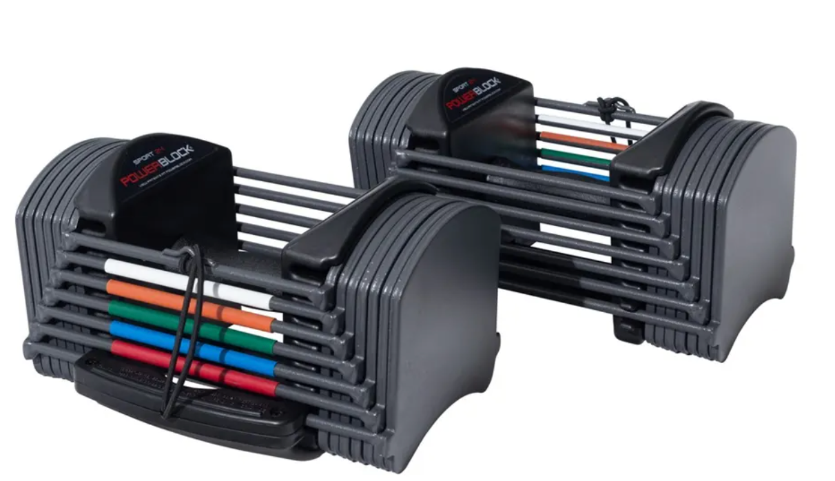 PowerBlock Sport 3-24 lb - Fitness Dépôt +