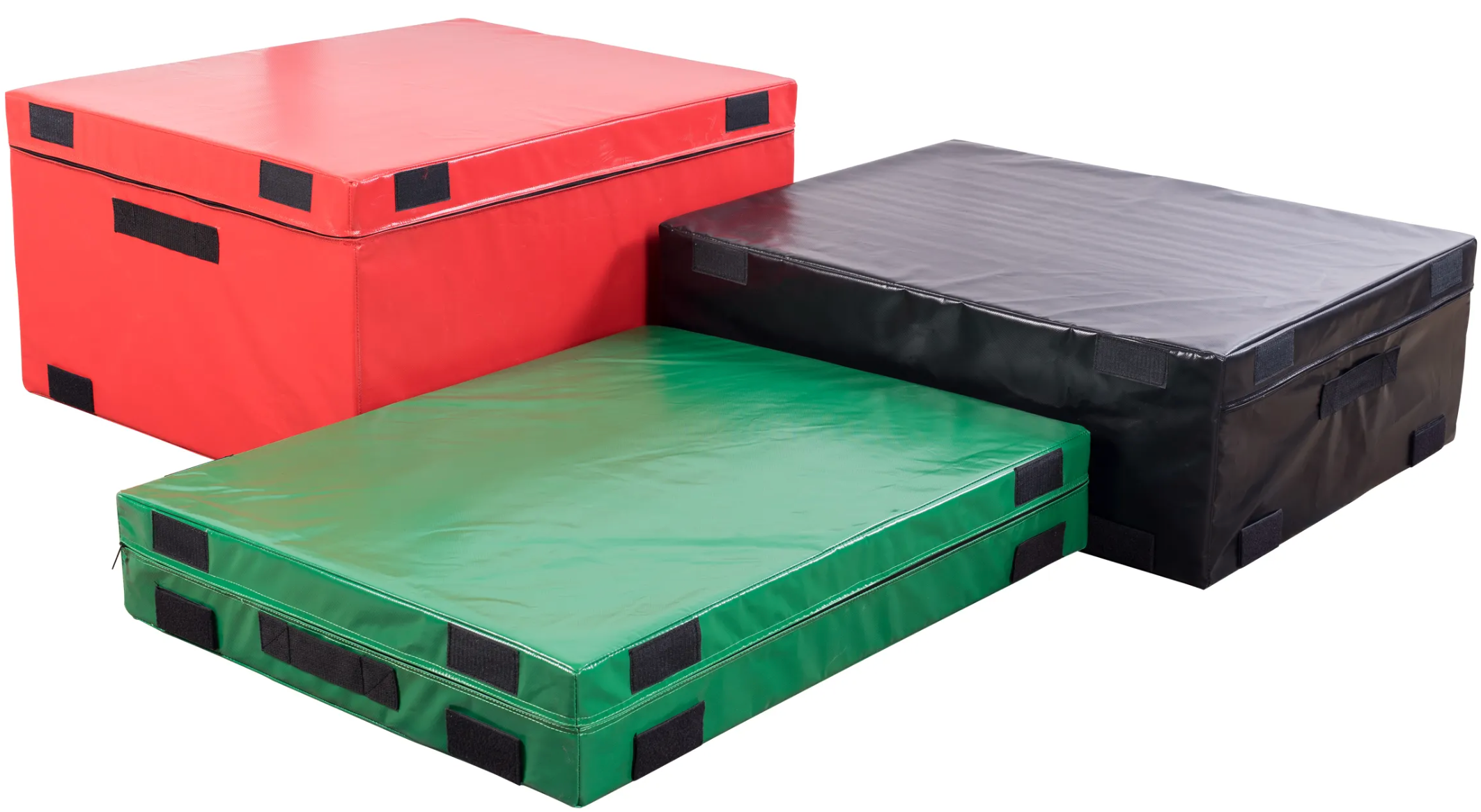 Northern Lights Plyo Box, lot de 3, mousse dure, 6,12 et 18" - Fitness Dépôt +