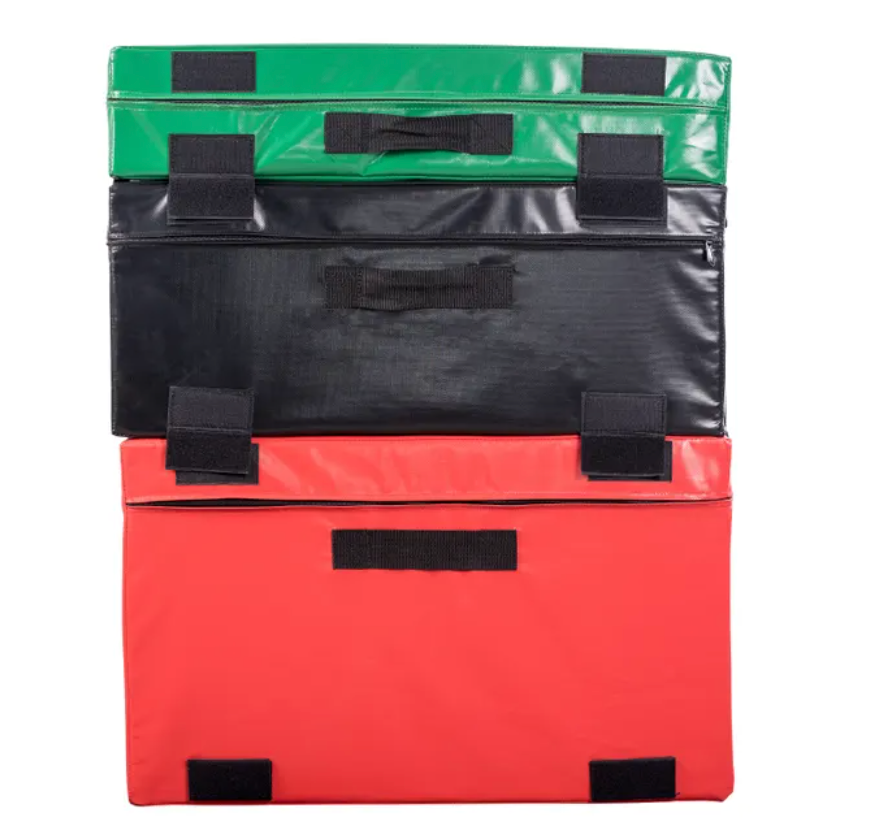 Northern Lights Plyo Box, lot de 3, mousse dure, 6,12 et 18" - Fitness Dépôt +
