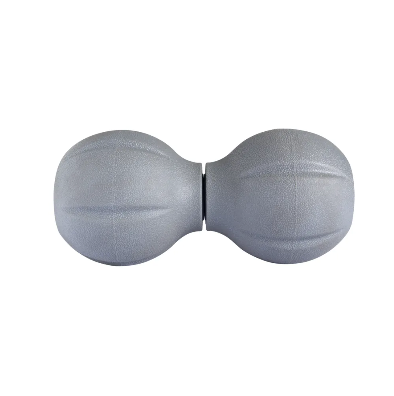 Boule de massage double Northern Lights, longueur réglable, grise avec poignée noire - Fitness Dépôt +