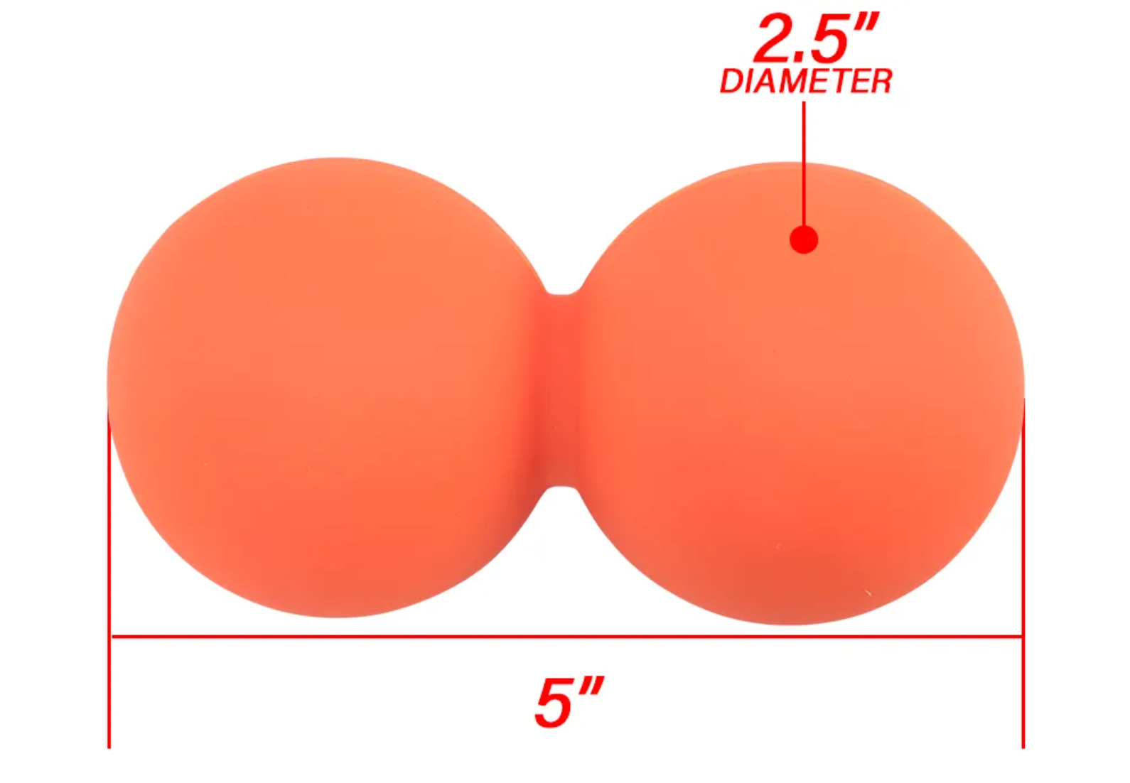 Boule de massage Northern Lights - Style double crosse - Fitness Dépôt +