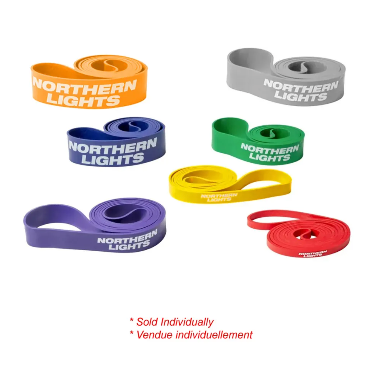 Bande élastique choix de 7 résistances - Fitness Dépôt +