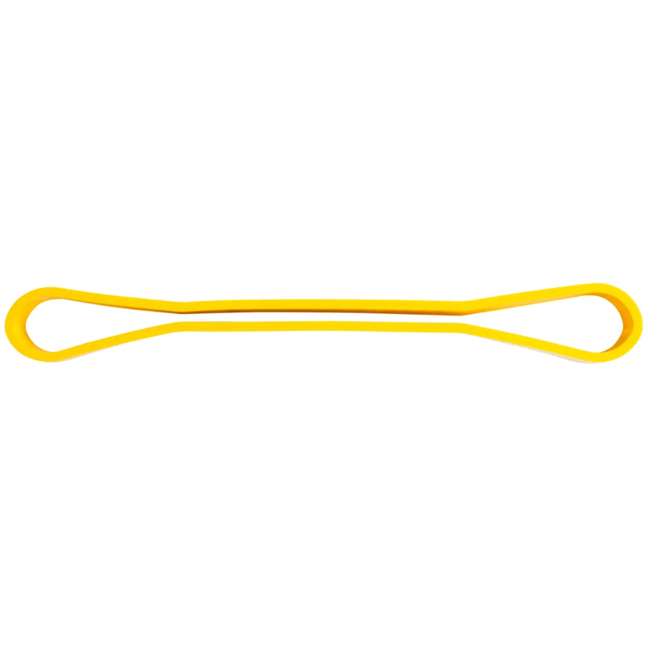 Mini bande de force Northern Lights, latex – 0,75 po, jaune - Fitness Dépôt +