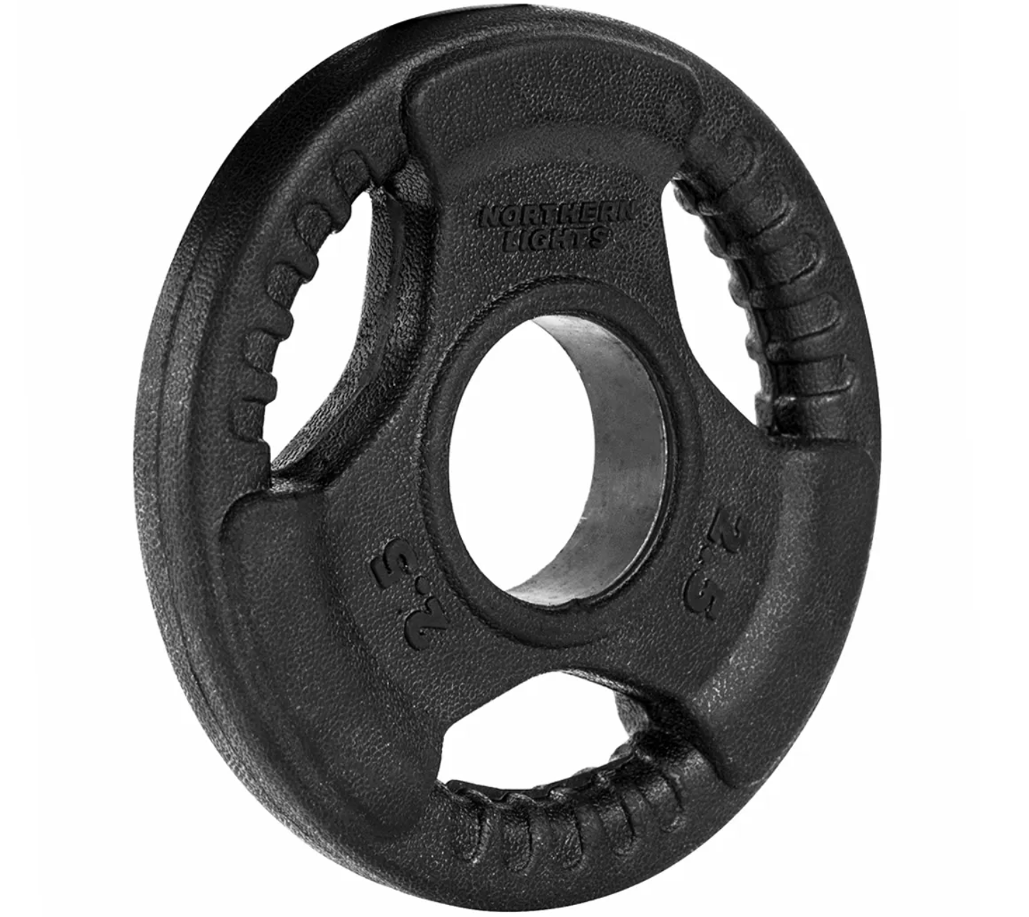 Plaque de poids olympique avec revêtement en caoutchouc Northern Lights - Fitness Dépôt +