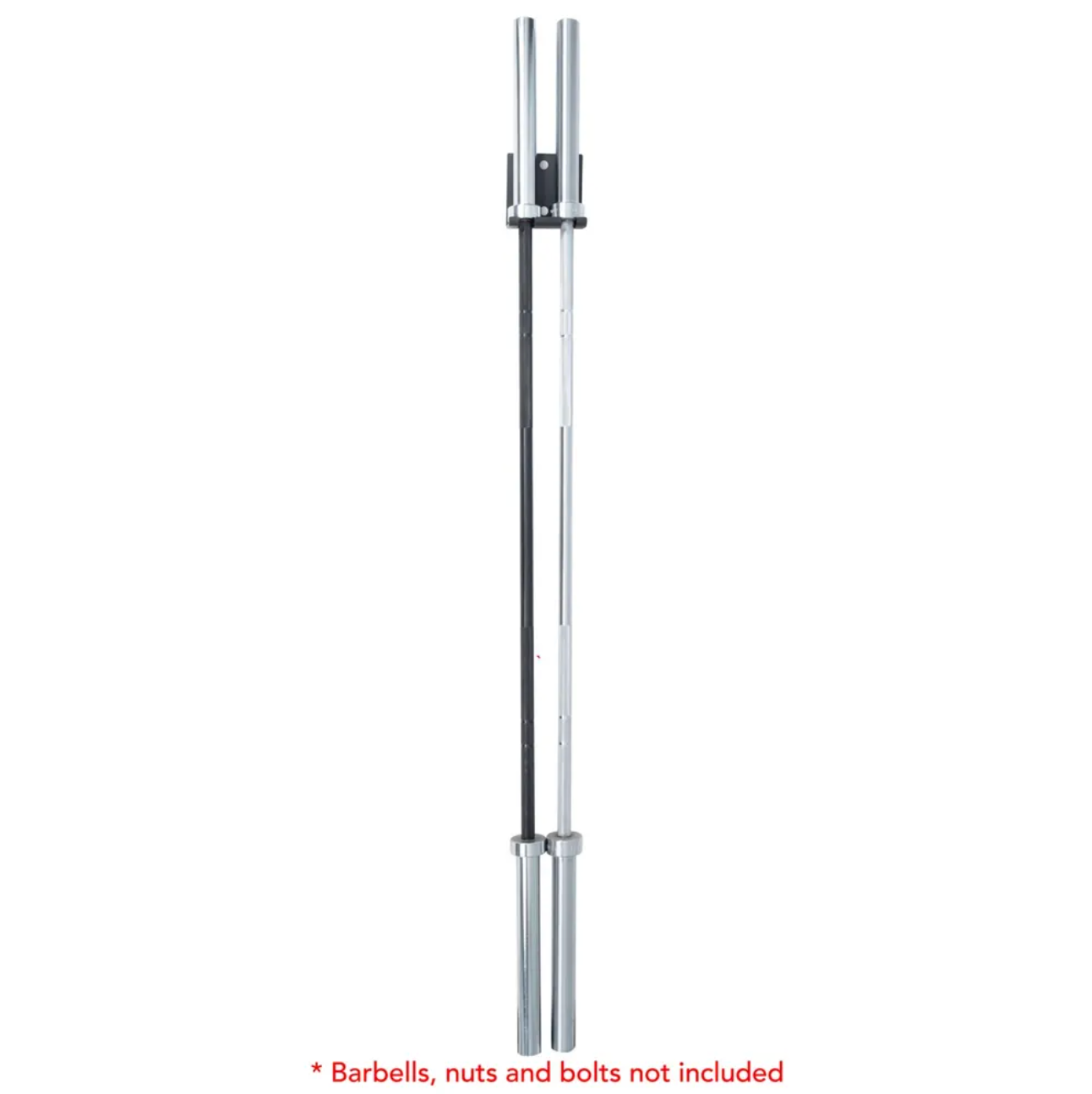 Support mural pour barre olympique Northern Lights, 2 barres - Fitness Dépôt +