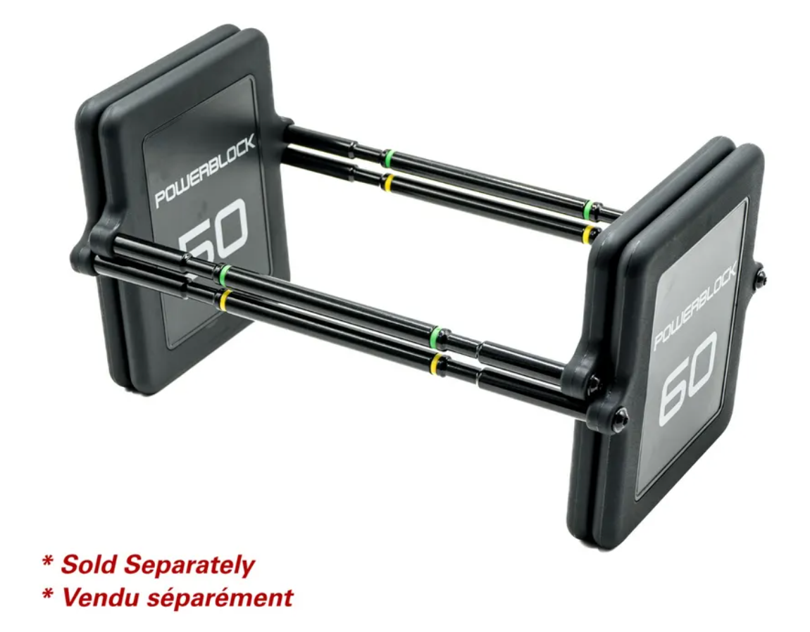 Kit de base PowerBlock Pro 100 Exp Stage 1, 5 à 40 lb - Fitness Dépôt +