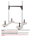 Northern Lights CrossBox Yoke/Ski Kit pour supports de squat - Fitness Dépôt +