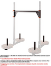 Northern Lights CrossBox Yoke/Ski Kit pour supports de squat - Fitness Dépôt +