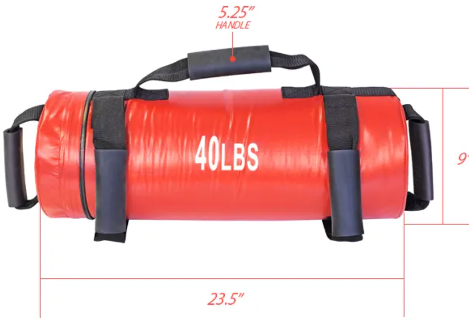 Sac de sable Northern Lights Power Log, 40 lb - Fitness Dépôt +