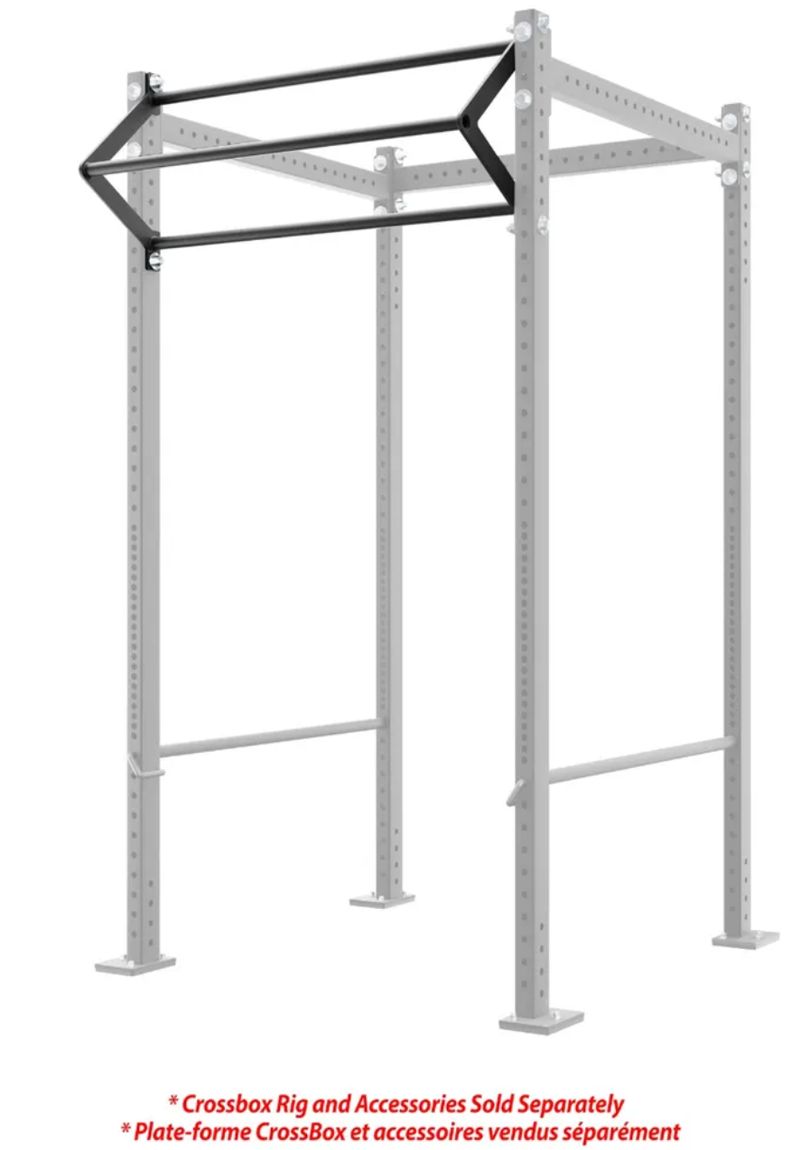 Barre triple Northern Lights CrossBox X-Bar 43" - Fitness Dépôt +