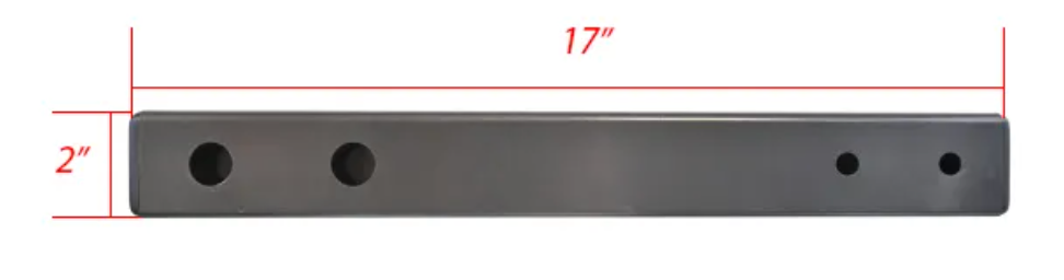 Barre de traction à montage sur poutre à longueur réglable Northern Lights - Fitness Dépôt +