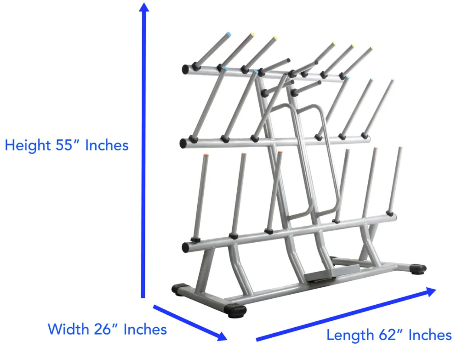 Support pour pompe cardio ZIVA, 30 jeux - Fitness Dépôt +