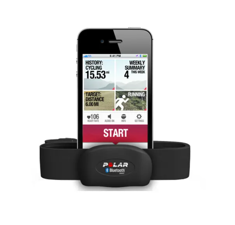 Capteur de fréquence cardiaque Bluetooth Polar H7 - Noir - Fitness Dépôt +