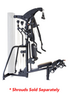 Inspire Fitness M3 Gym, 200#, avec coussinets, sans protections, noir - Fitness Dépôt +