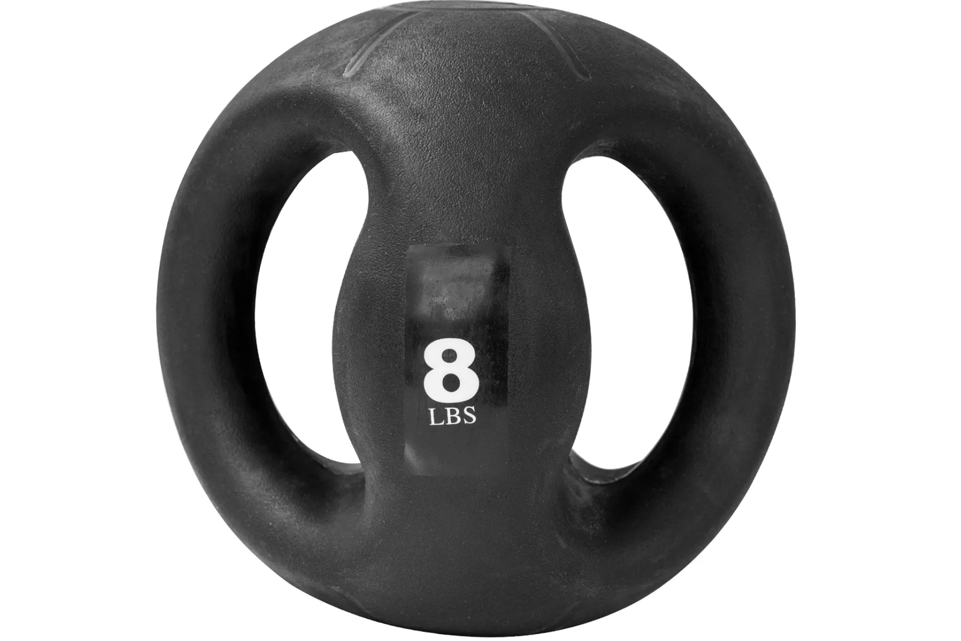 Northern Lights Boule médicinale Northern Lights en PVC avec poignées, 8 lb - Fitness Dépôt +