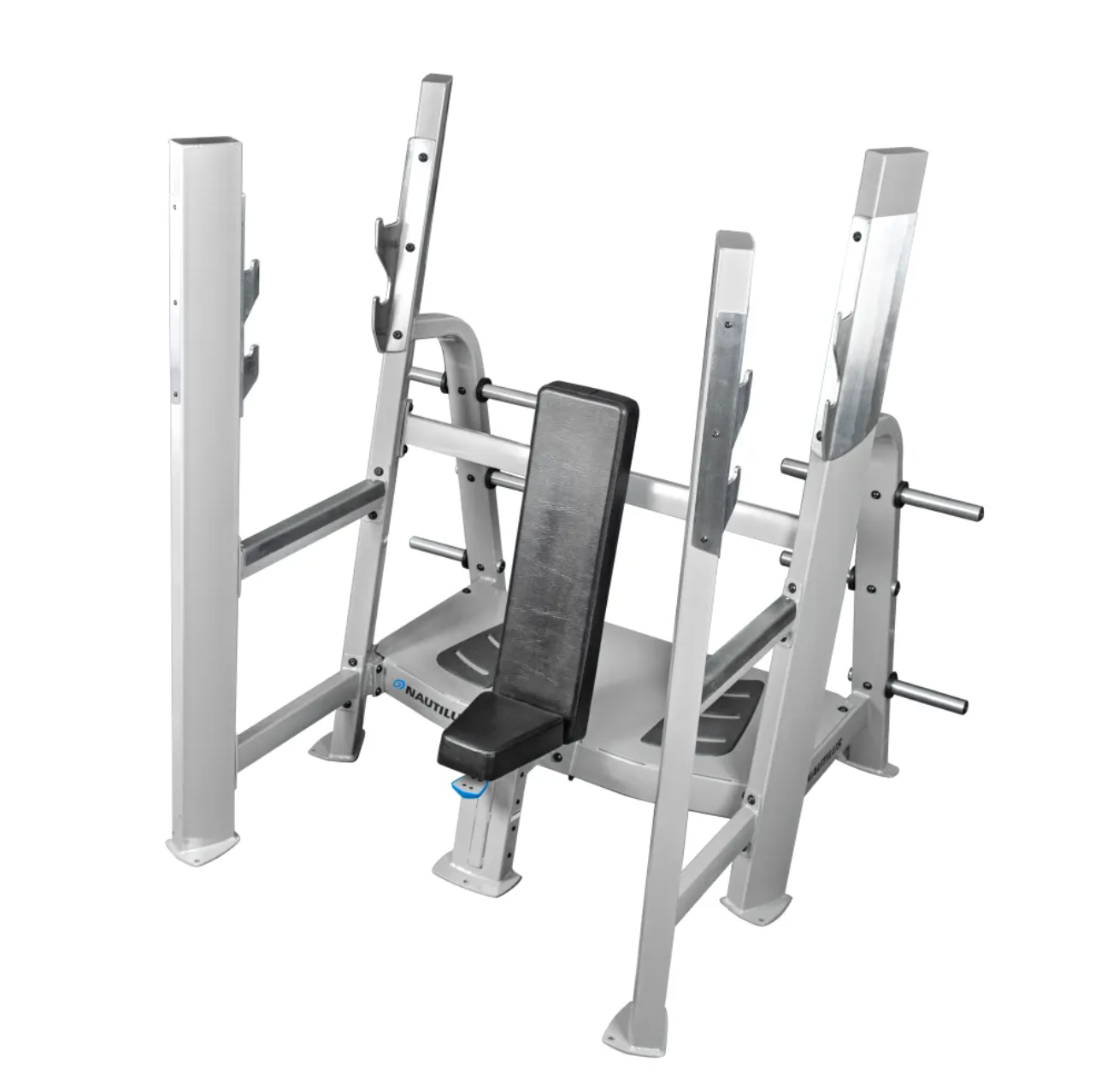 Banc militaire olympique Nautilus F3 - argent (Démonstrateur) - Fitness Dépôt +