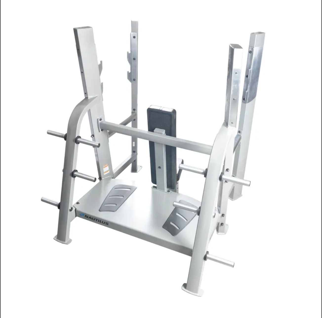 Banc militaire olympique Nautilus F3 - argent (Démonstrateur) - Fitness Dépôt +