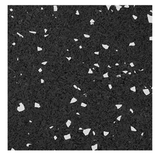 Tuile casse tête Regupol 2'x2', bordure - Fitness Dépôt +