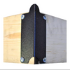 Ajusteur de boîte Plyo Northern Lights, Bois, 24" x 24" x 6" de haut - Fitness Dépôt +