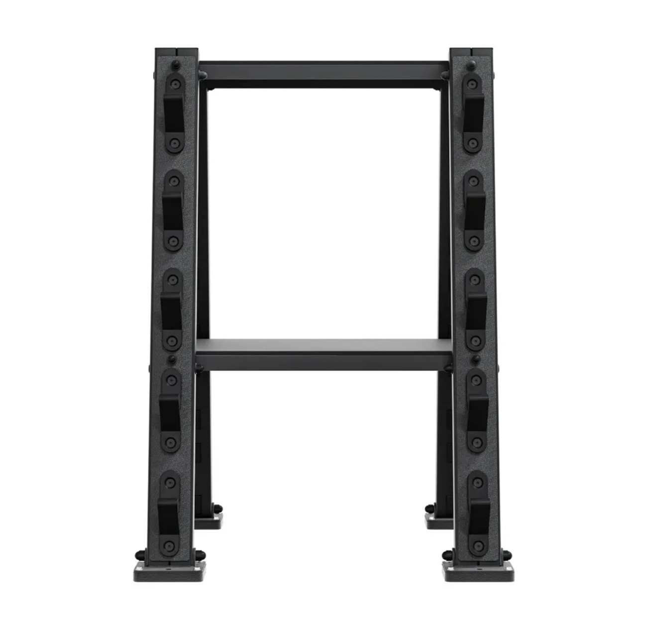 Stealth Barbell Rack 10 avec supports moulés - Fitness Dépôt +