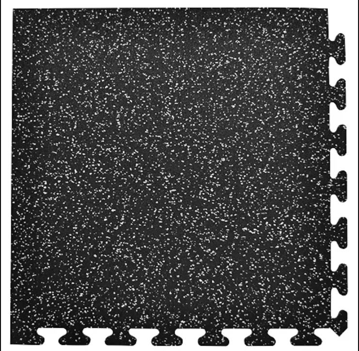 Tuile emboîtable Regupol 2'x2', centre - Fitness Dépôt +