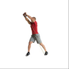 Bande de résistance tressée SPRI, moyenne, rouge - Fitness Dépôt +