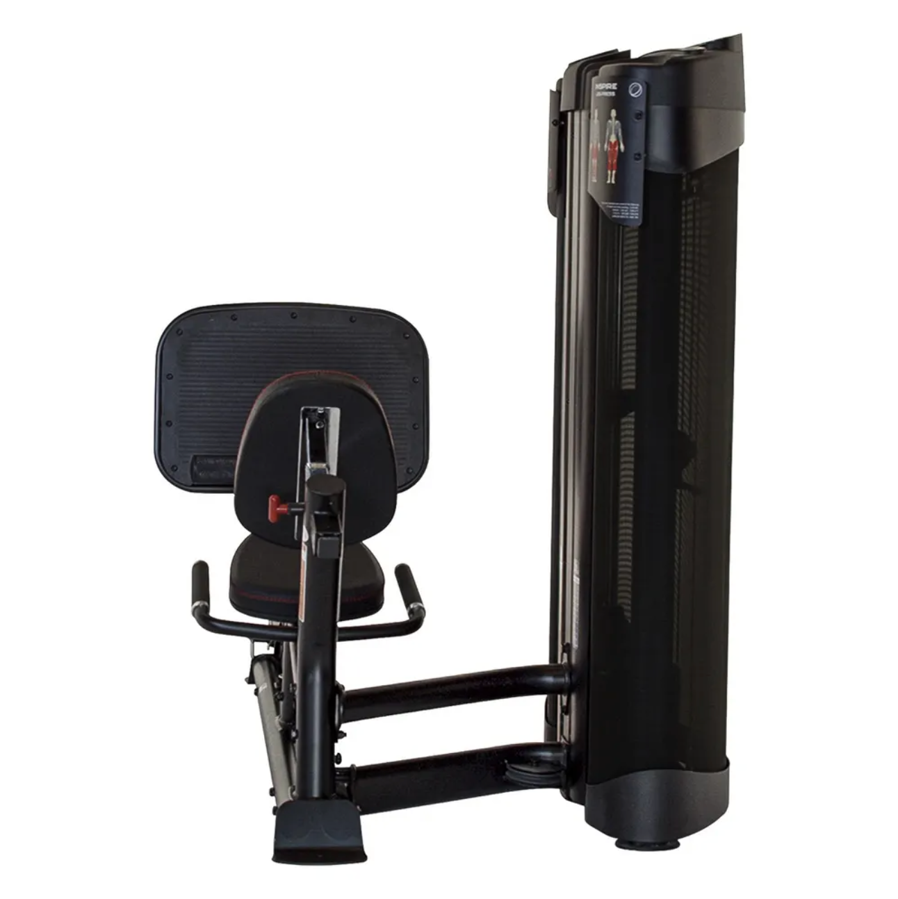 Inspire Fitness Commercial Presse-jambes double/mollet, avec UpRight, 2x100 - Fitness Dépôt +