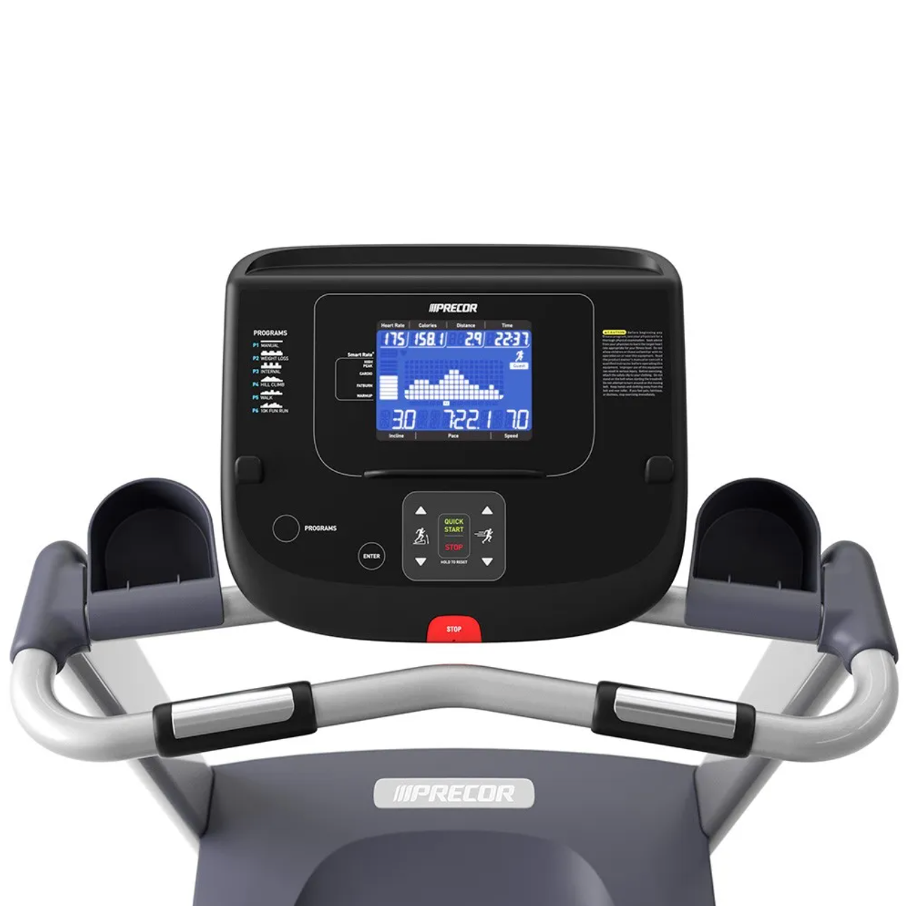 Bundle cardio tapis roulant Precor & Spinning HMC - Fitness Dépôt +