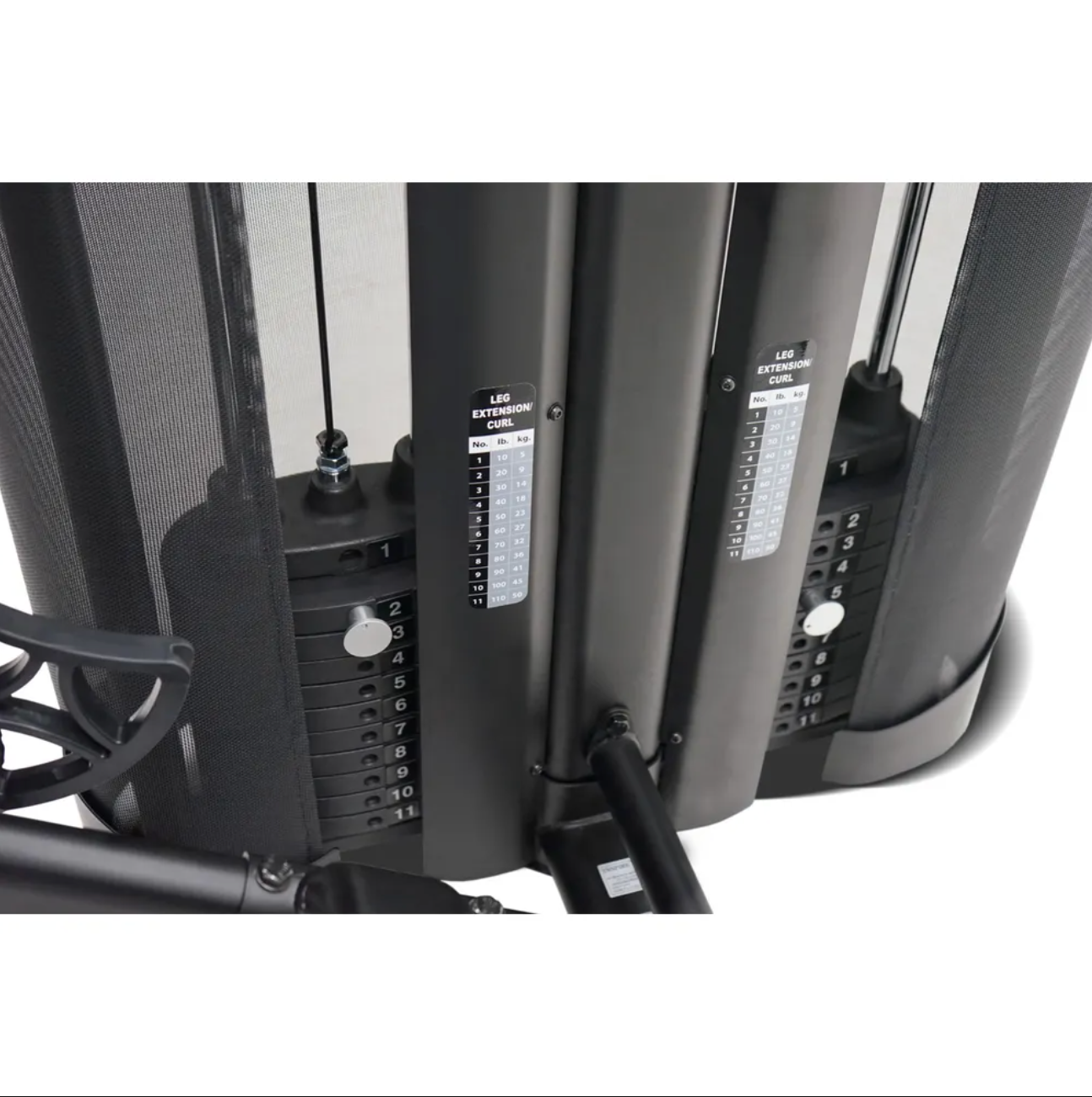 Extension/Curl double jambe commerciale Inspire Fitness, 2x100 - Fitness Dépôt +