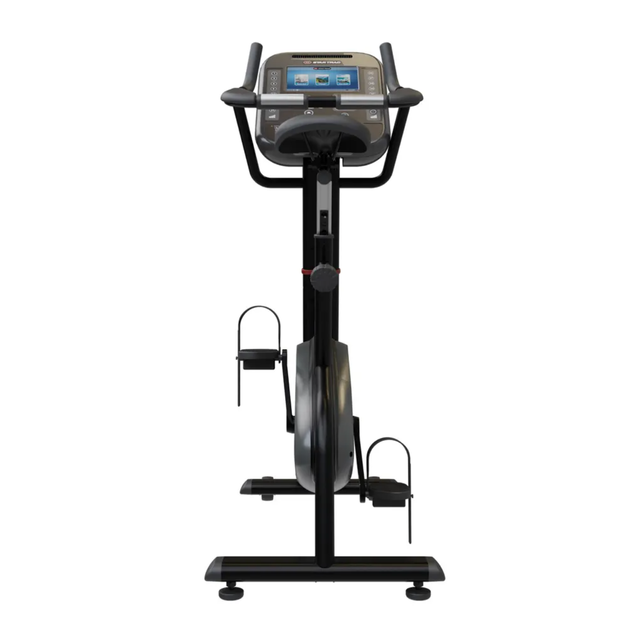 Vélo vertical Star Trac, série 4, avec écran tactile de 10 pouces - Fitness Dépôt +
