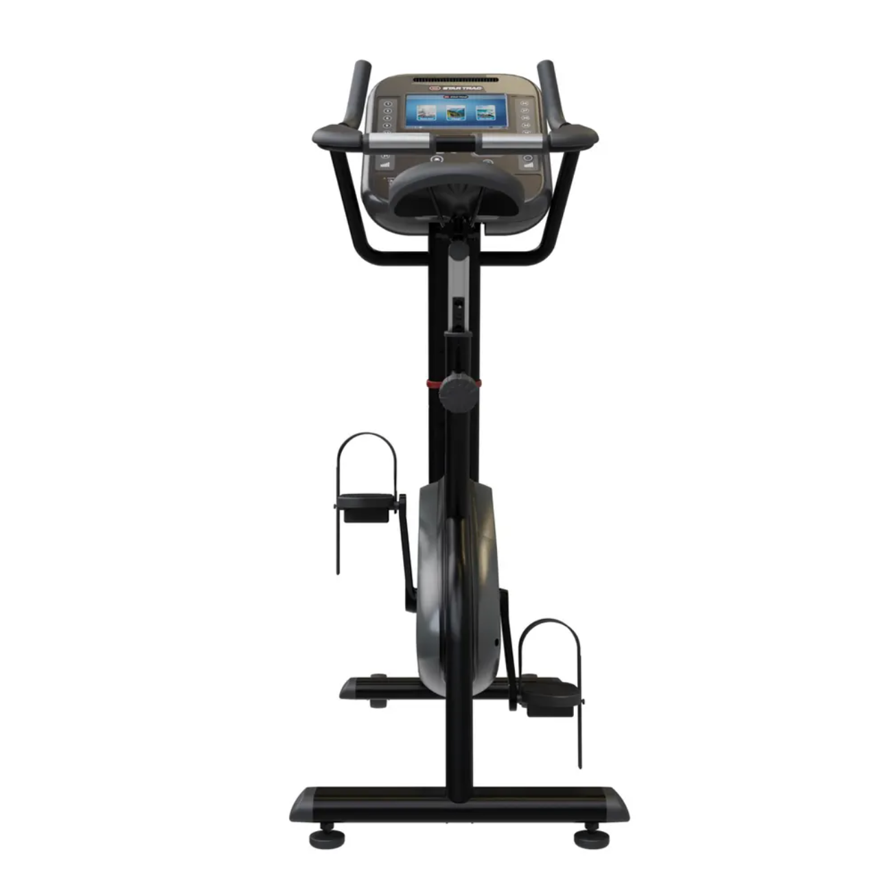 Vélo vertical Star Trac, série 4, avec écran tactile de 10 pouces - Fitness Dépôt +