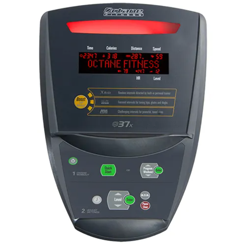 Vélo elliptique Octane Q37, console standard - Fitness Dépôt +