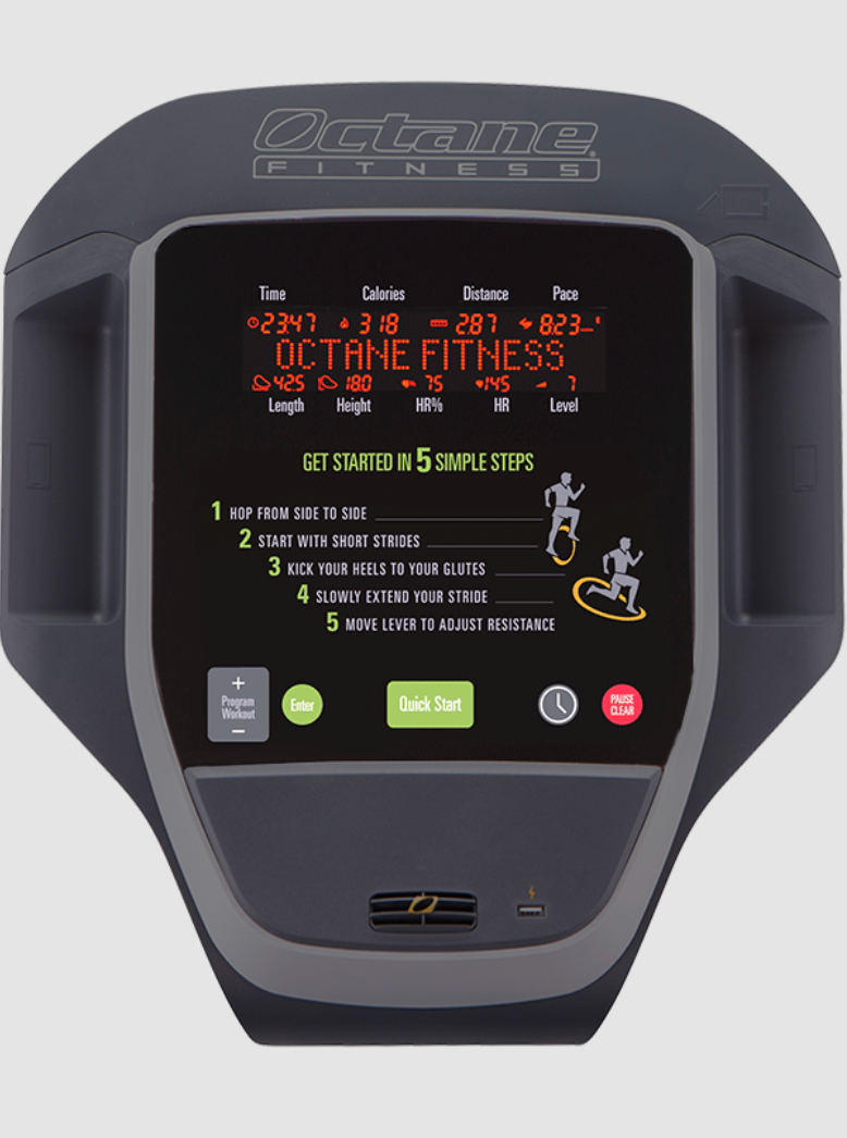Octane Retro ZR8000 Zero Runner avec console standard - Fitness Dépôt +