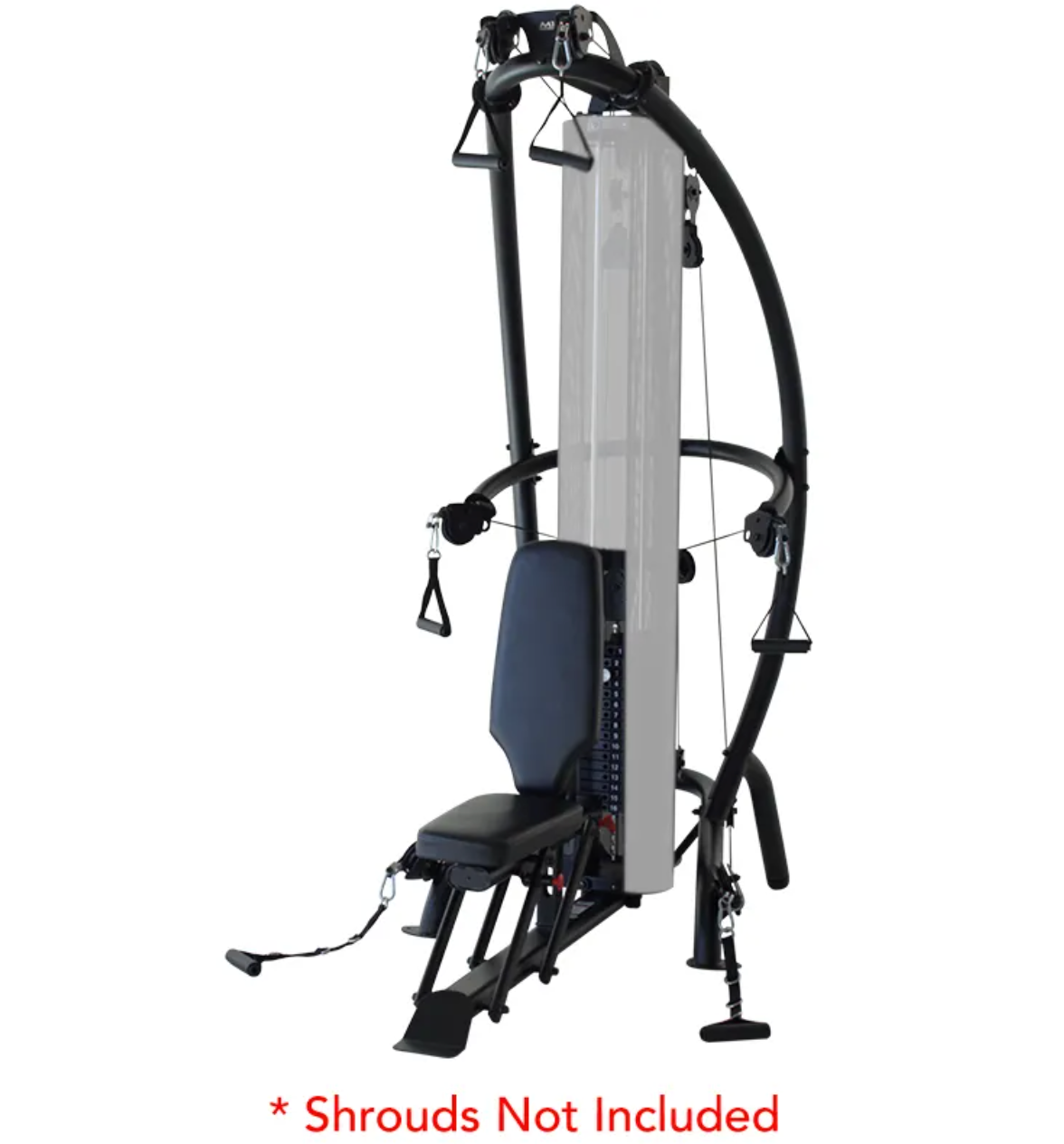 Inspire Fitness M1 Gym, 150 lb, avec coussinets, sans capot - Fitness Dépôt +