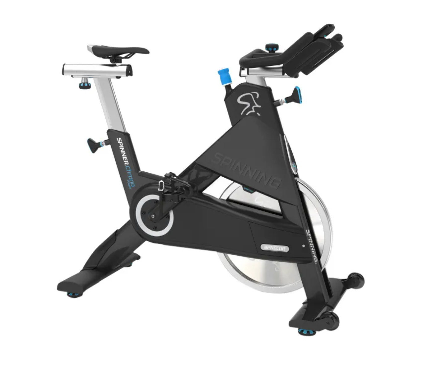 Vélo d'appartement Spinner Chrono Power SBK869 de Precor avec console - Fitness Dépôt +