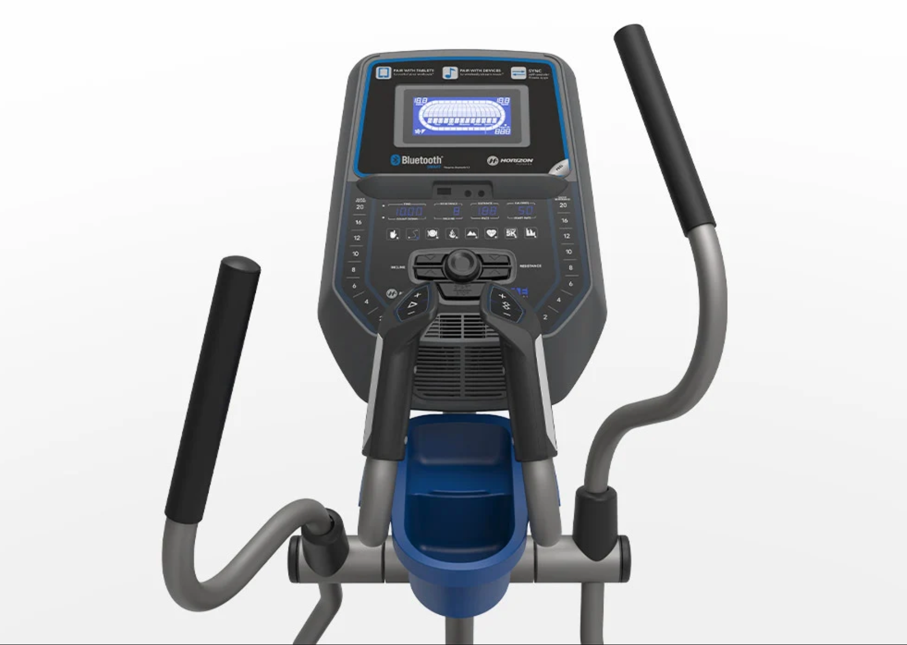 Vélo elliptique Horizon Fitness 7.0 AE - Fitness Dépôt +