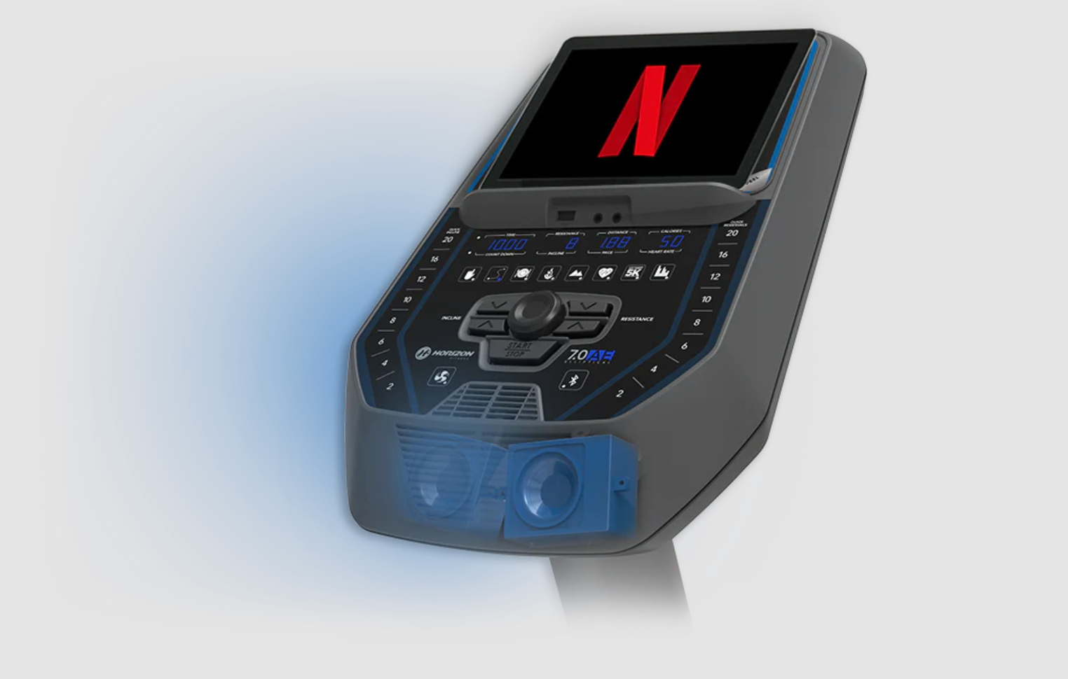 Vélo elliptique Horizon Fitness 7.0 AE - Fitness Dépôt +