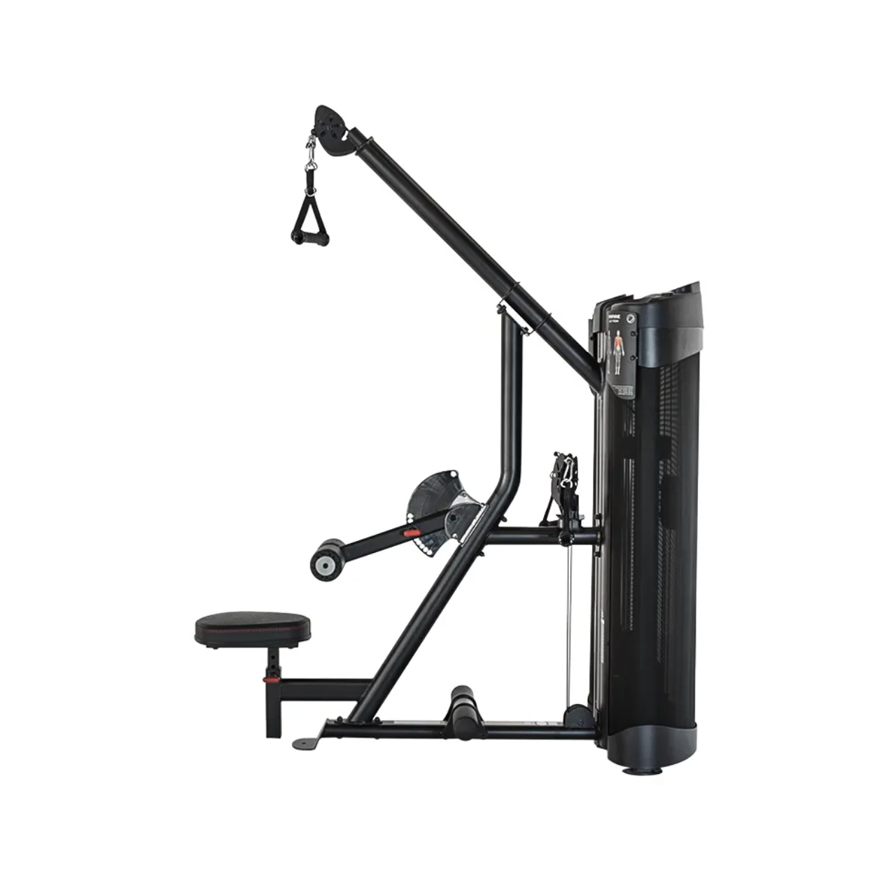 Inspire Fitness Commercial Dual Lat, Row, avec UpRight, 2x100 - Fitness Dépôt +