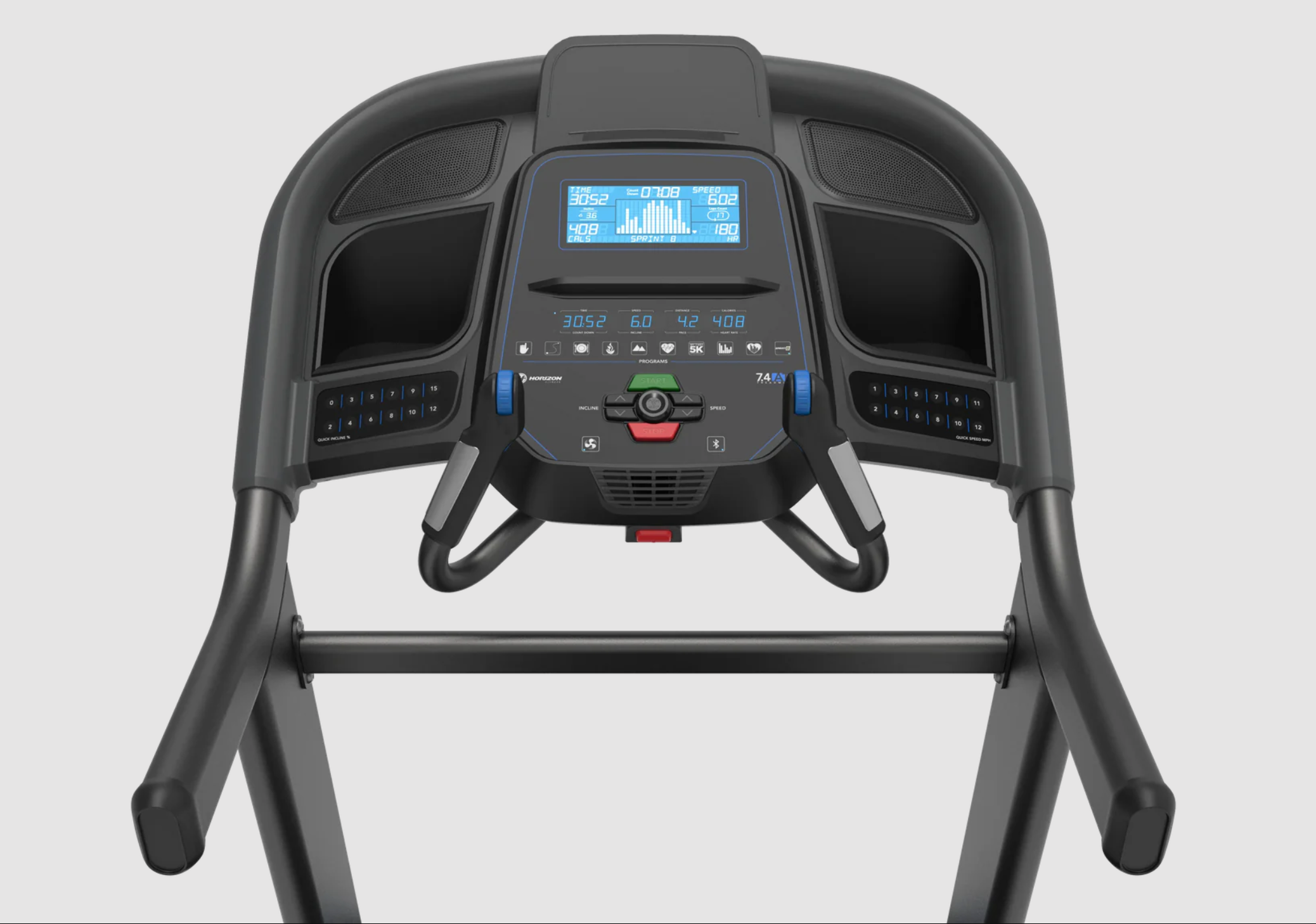 Bundle cardio Horizon 7.4 AT + flooring + lubrifiant - Fitness Dépôt +