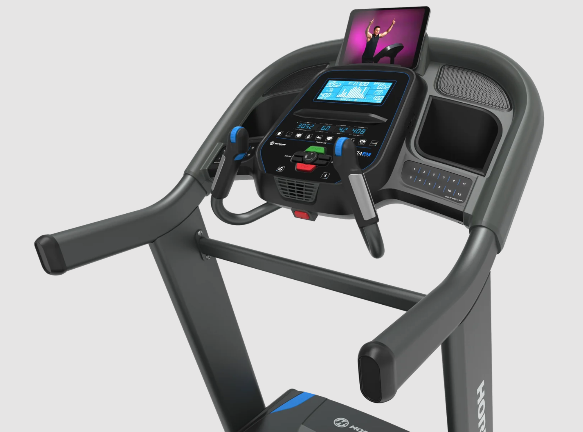 Bundle cardio Horizon 7.4 AT + flooring + lubrifiant - Fitness Dépôt +